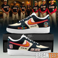 San Diego Padres Day of The Dead City Connect Custom Air Force 1