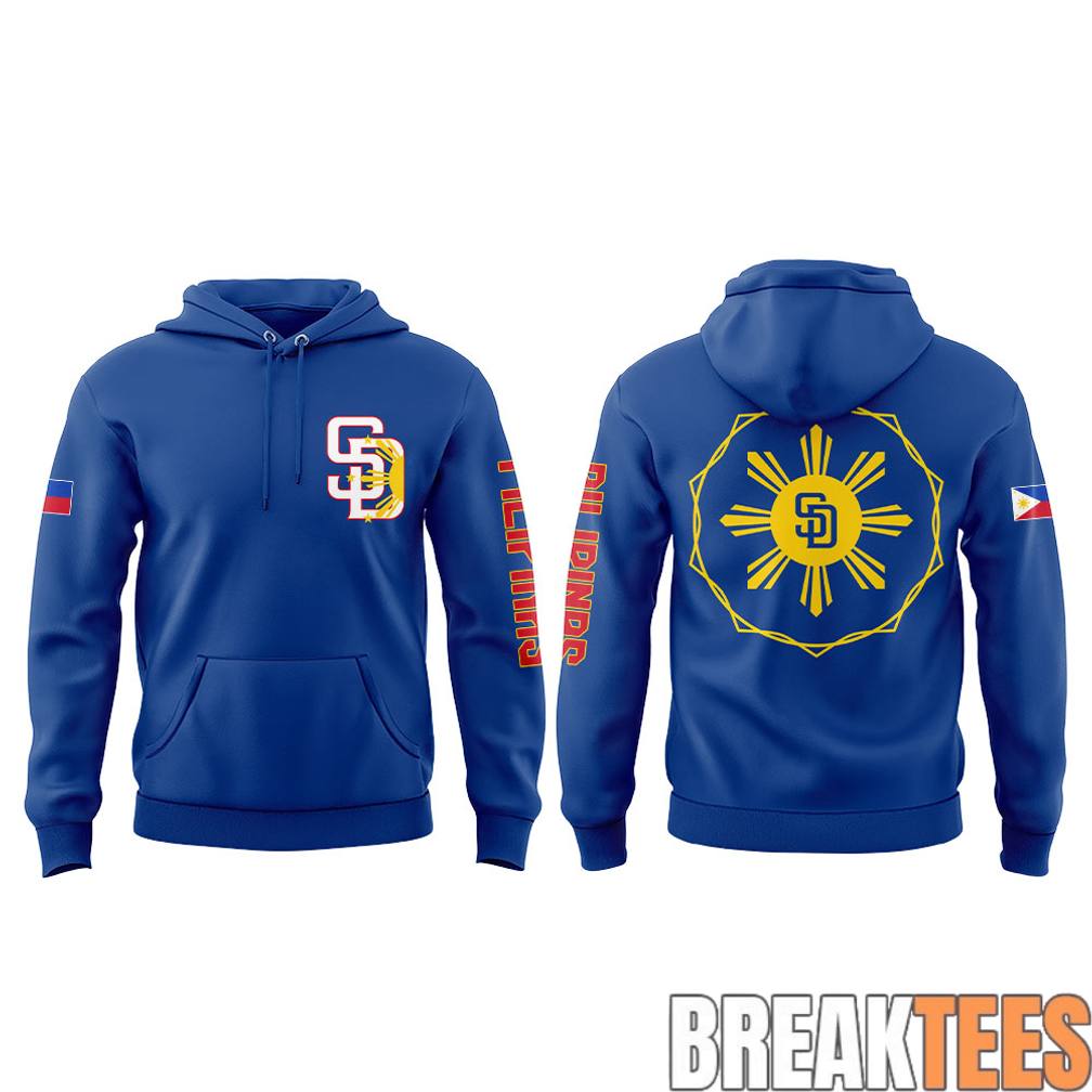 San Diego Padres Filipino Heritage Night 2026 Hoodie