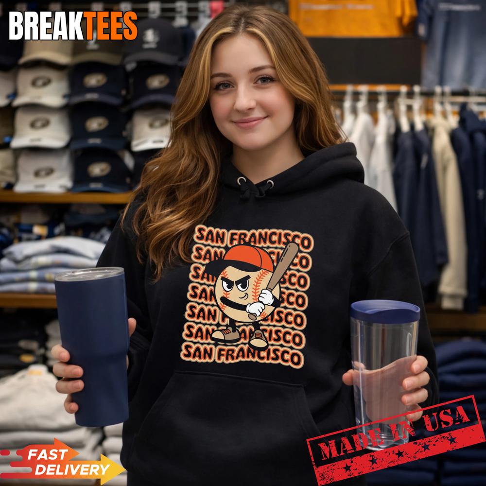 San Francisco Baseball Trendy Mascot Shirt