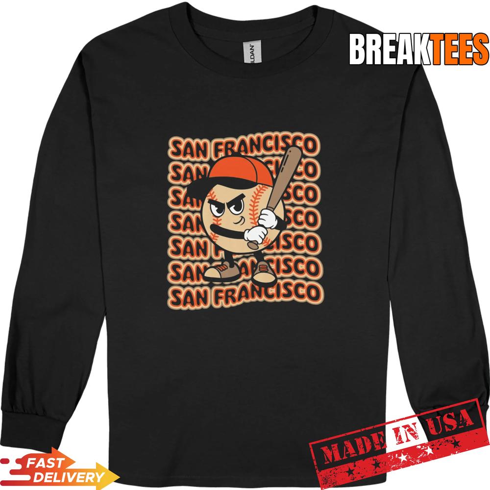 San Francisco Baseball Trendy Mascot Shirt