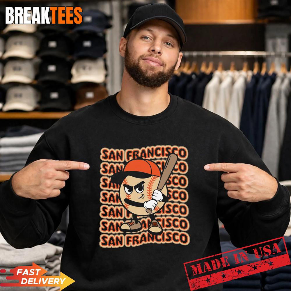 San Francisco Baseball Trendy Mascot Shirt