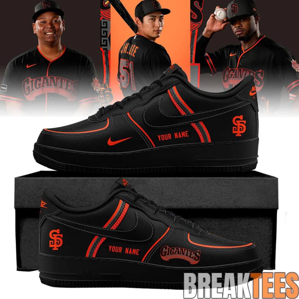 San Francisco Giants ‘Gigantes’ 2026 Custom Air Force 1 Shoes