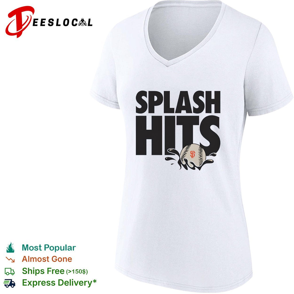 San Francisco Giants Splash Hits MLB logo shirt