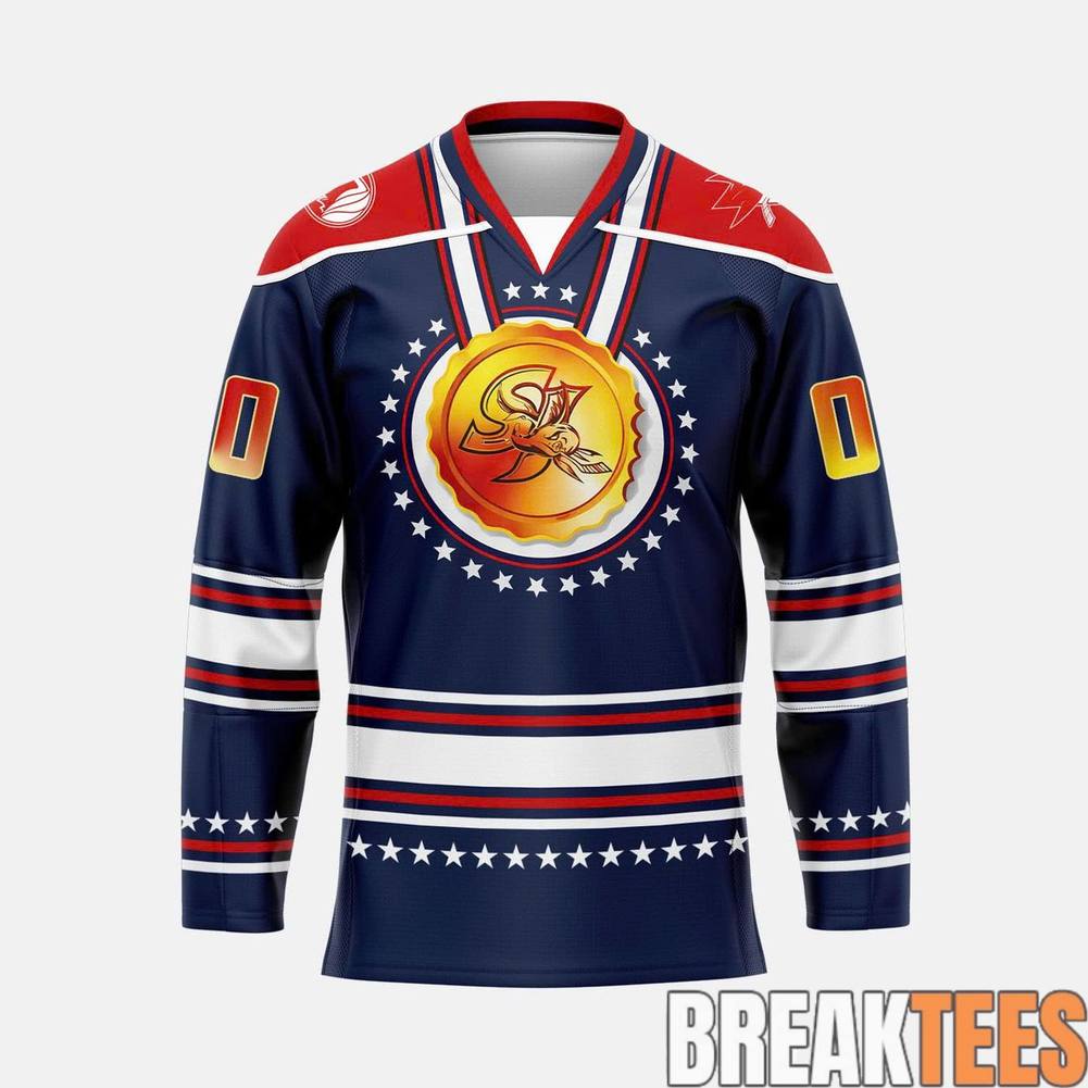 San Jose Barracuda 2026 Cudalympics Custom Hockey Jersey