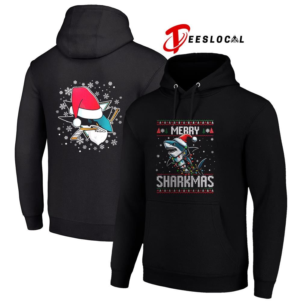 San Jose Sharks Merry Christmas Sharkmas logo shirt