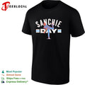Sanchie Day Chicago Cubs Sanchez pitcher baseball shirt