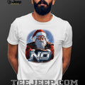 Santa Says No graphic shirt