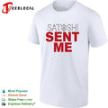 Satoshi Sent Me Bitcoin Cryptocurrency Blockchain Inspired Rhinestone Design shirt