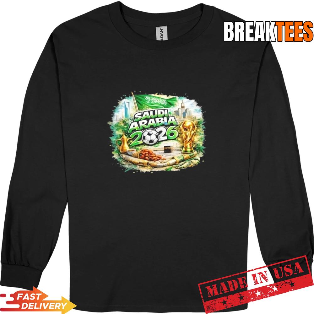Saudi Arabia North America Soccer Tournament 2026 T-Shirt