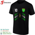 Saudi Arabia football team number 10 national crest World Cup trophy 2026 shirt