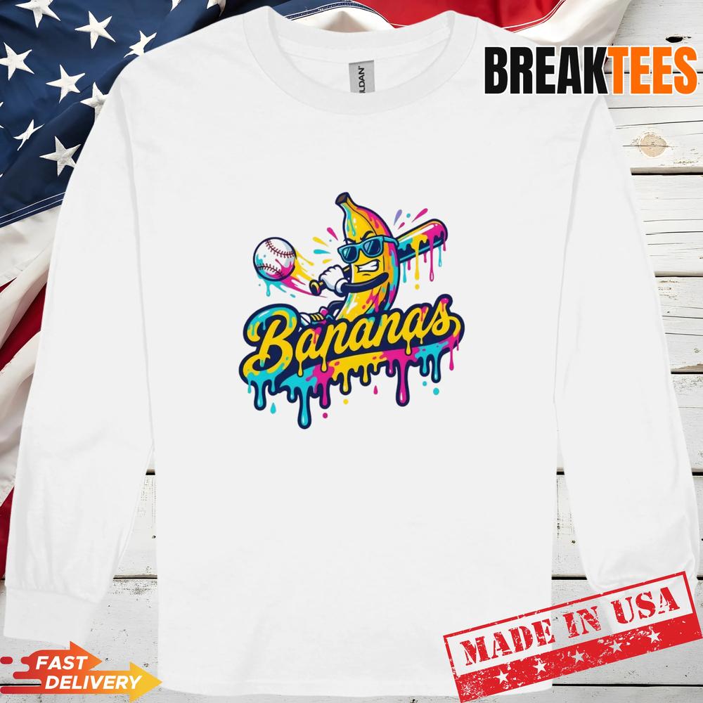 Savannah Bananas Shirt Funny Banana Baseball Tee for Fans