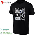 Saw I want to play a game horror TV screens collage shirt