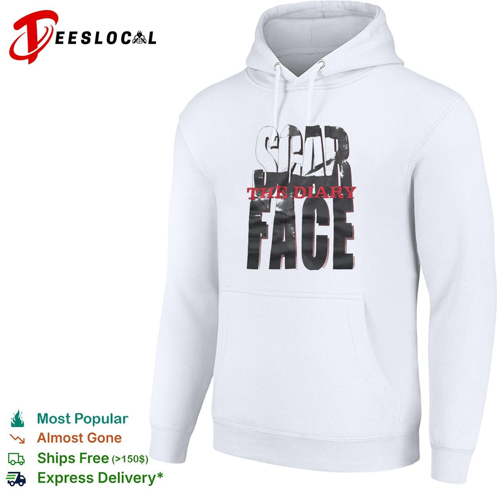 Scarface The Diary of a Madman Scarface The Diary of a Madman Rap Music Album shirt
