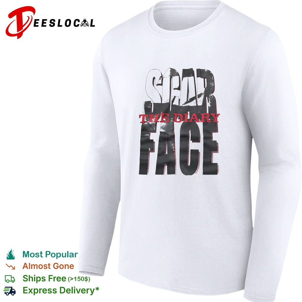 Scarface The Diary of a Madman Scarface The Diary of a Madman Rap Music Album shirt