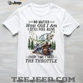 Scenic Biker Twist The Throttle Motorcycle Rider T Shirt