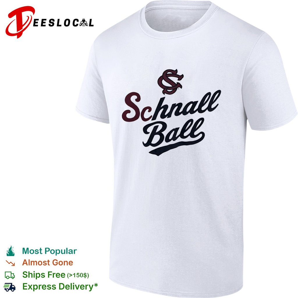 Schnall Ball South Carolina Gamecocks logo shirt