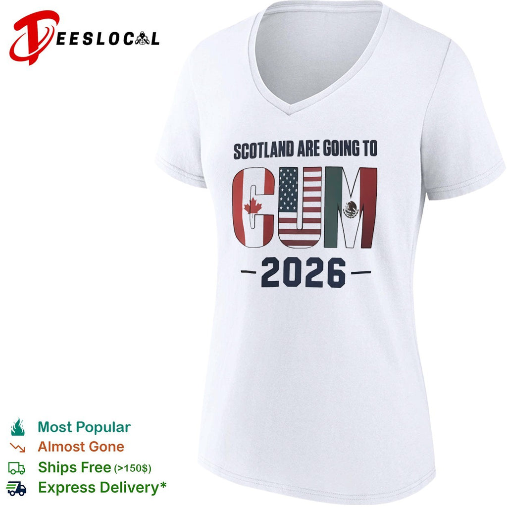 Scotland are going to CUM Canada USA Mexico World Cup 2026 shirt