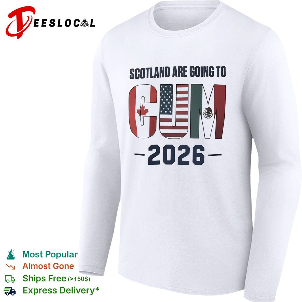 Scotland are going to CUM Canada USA Mexico World Cup 2026 shirt