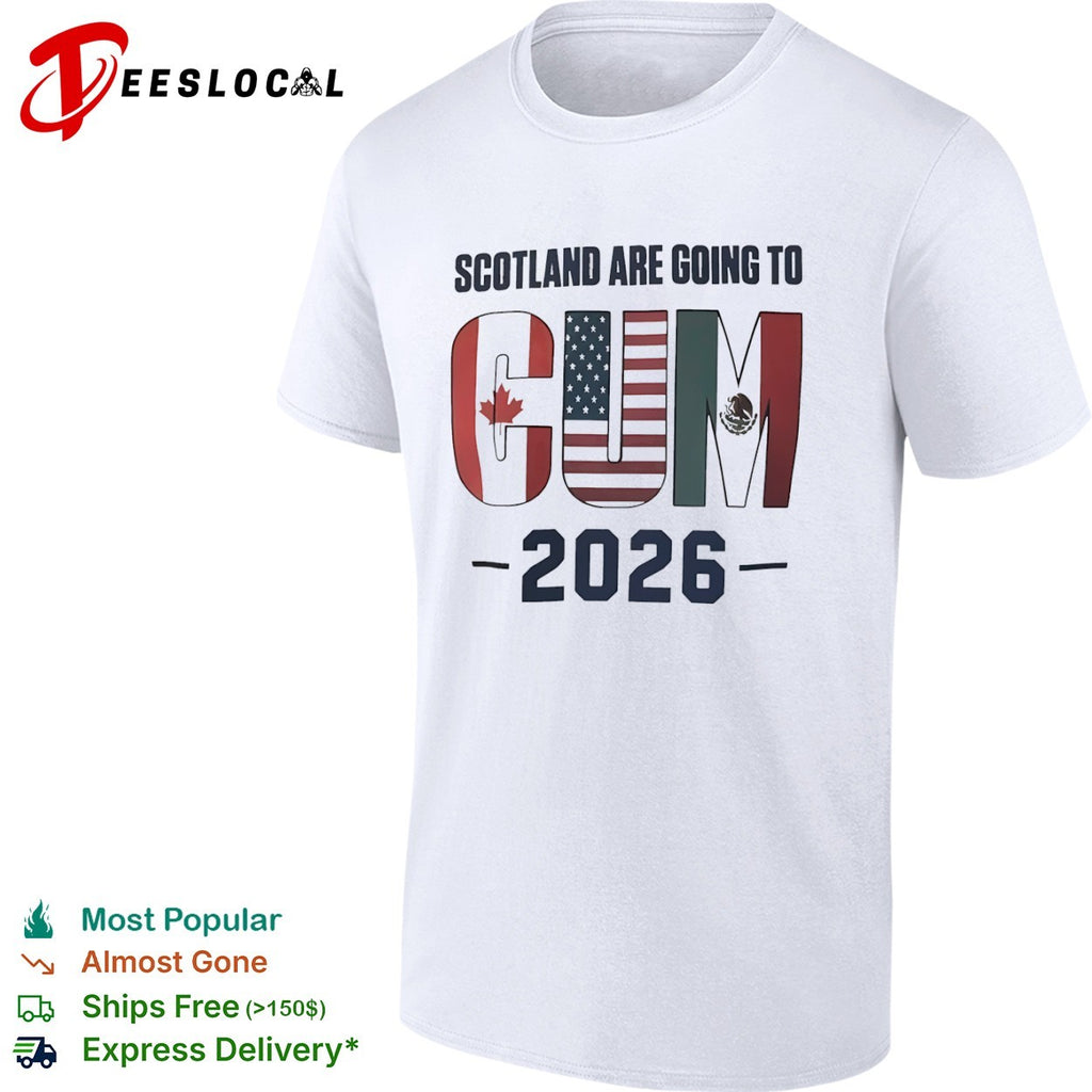 Scotland are going to CUM Canada USA Mexico World Cup 2026 shirt