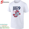 Scott Fish Bowl 9 Mascot Football League Sports Fantasy shirt