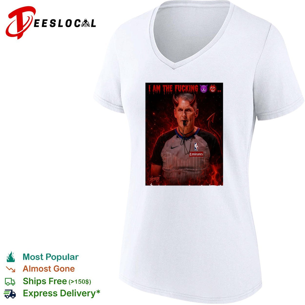 Scott Foster NBA Referee I Am The Fucking Devil shirt