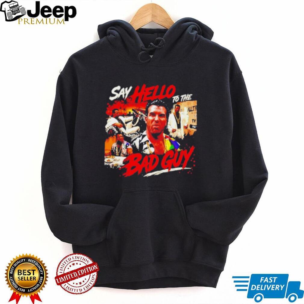 Scott Hall Say Hello to the Bad Guy Razor Ramon shirt