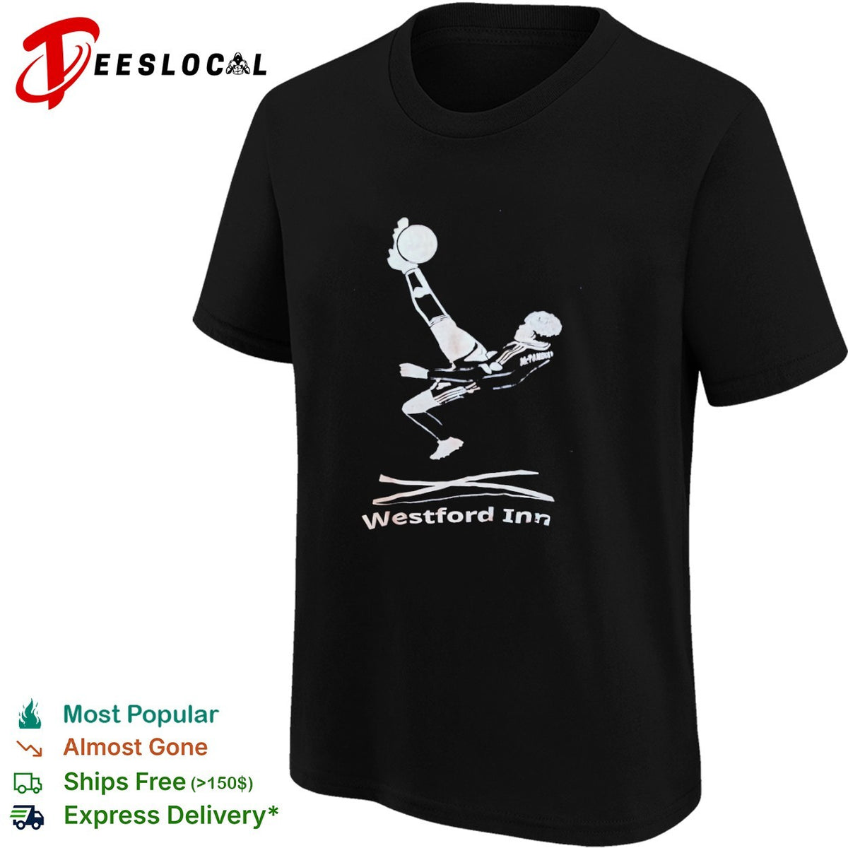 Scott McTominay bicycle kick Westford Inn shirt