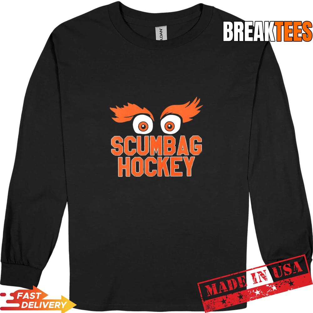 Scumbag Hockey Gritty Philadelphia Flyers Hockey NHL 2026 logo T-Shirt