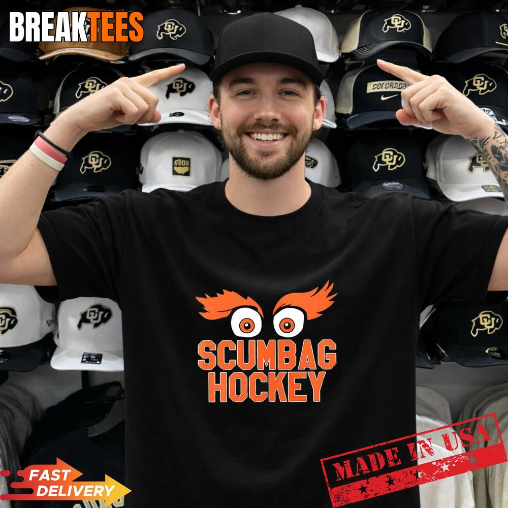 Scumbag Hockey Gritty Philadelphia Flyers Hockey NHL 2026 logo T-Shirt
