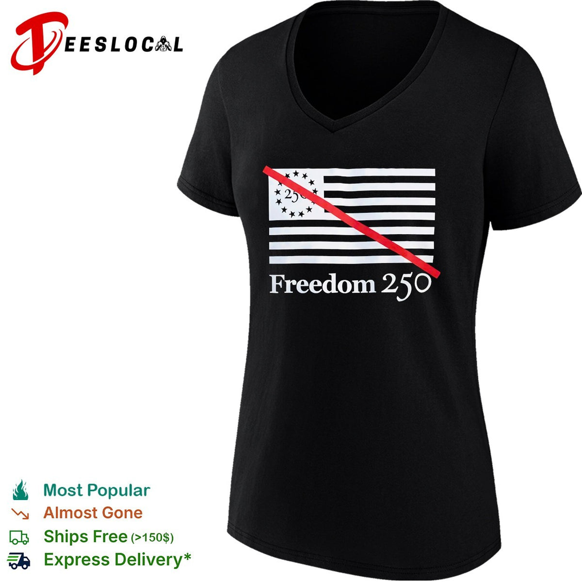 Sean Strickland No Freedom 250 shirt