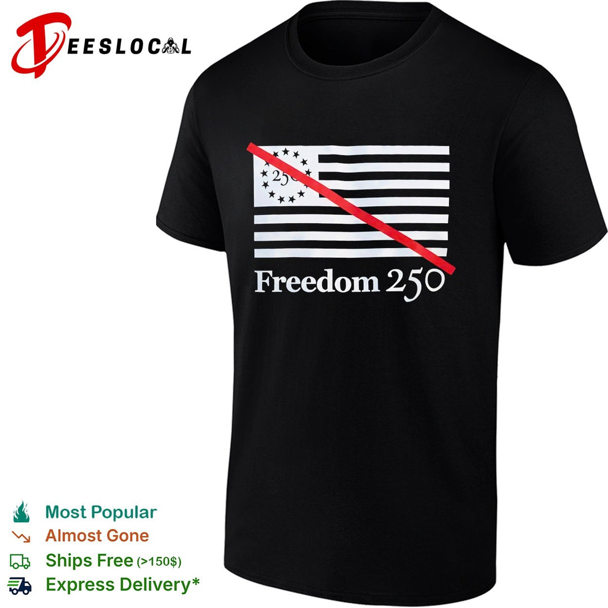 Sean Strickland No Freedom 250 shirt