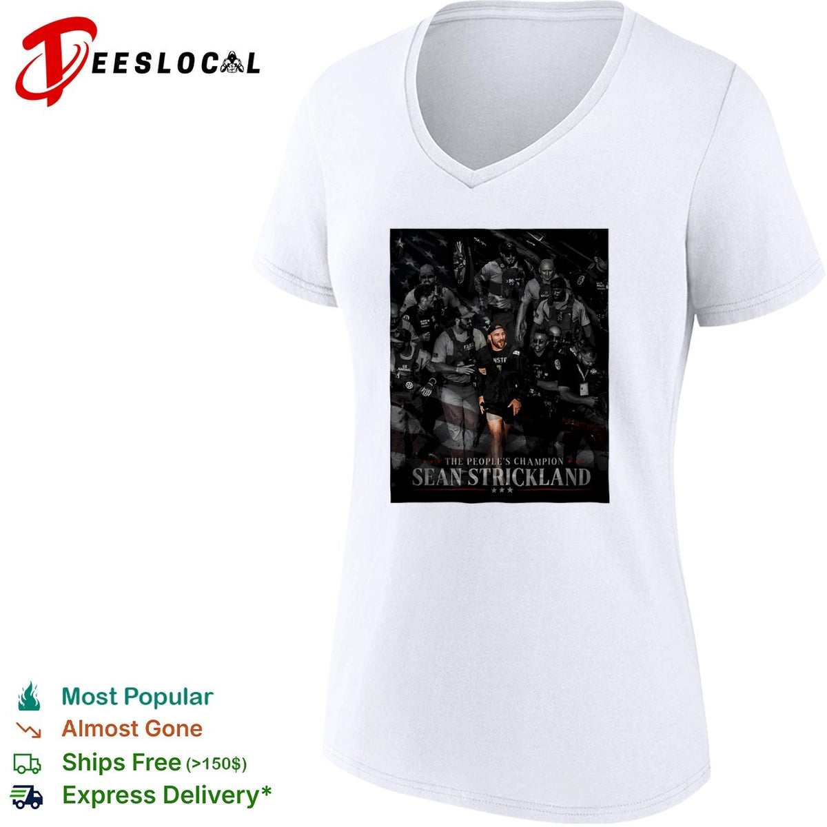 Sean Strickland UFC The Peoples Champion Strickland shirt