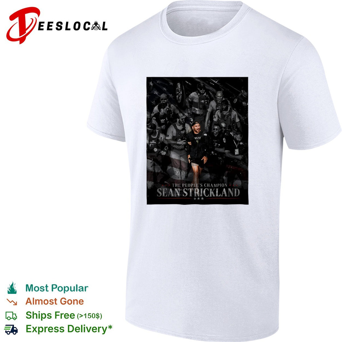 Sean Strickland UFC The Peoples Champion Strickland shirt