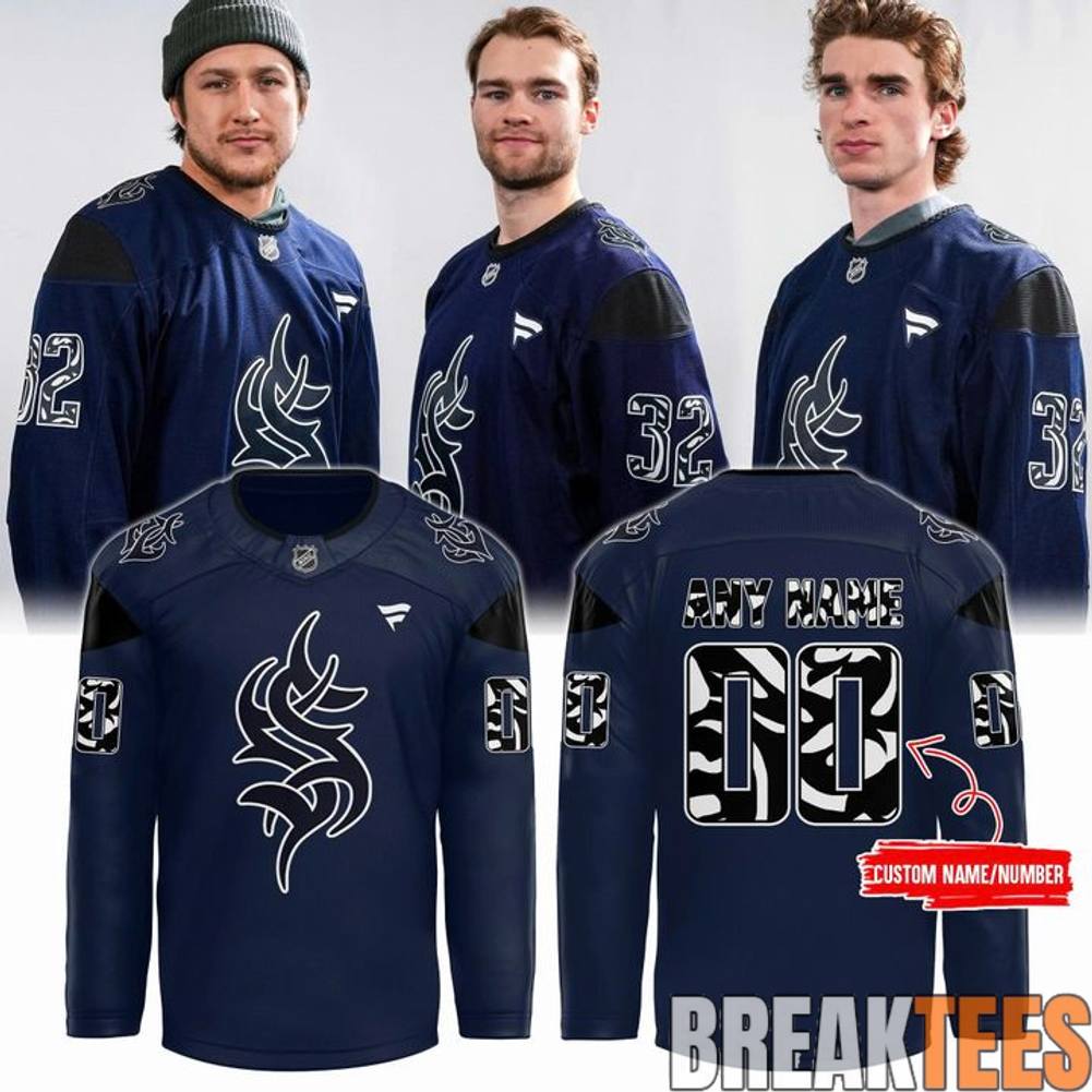 Seattle Kraken 2026 AANHPI Night Custom Hockey Jersey