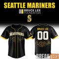 Seattle Mariners 2026 Bruce Lee Night Custom Baseball Jersey