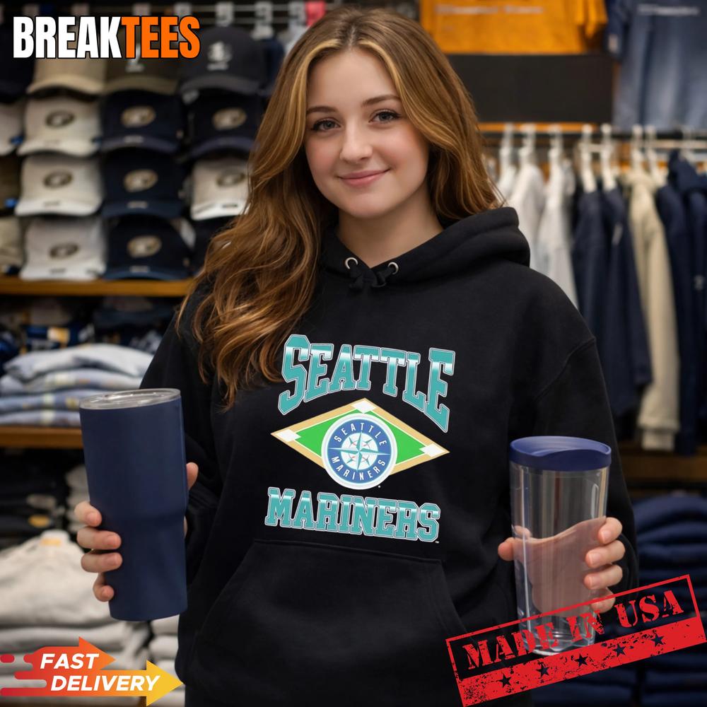 Seattle Mariners Field Diamond Baseball Shirt