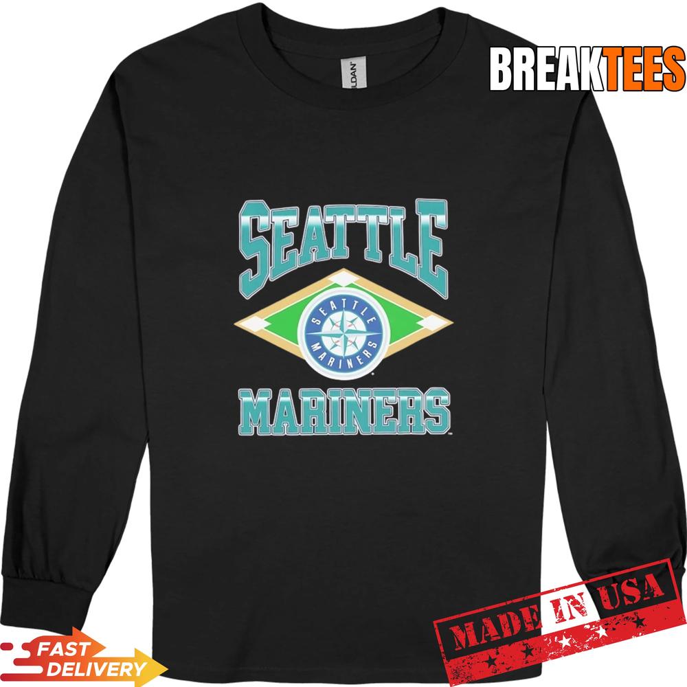 Seattle Mariners Field Diamond Baseball Shirt