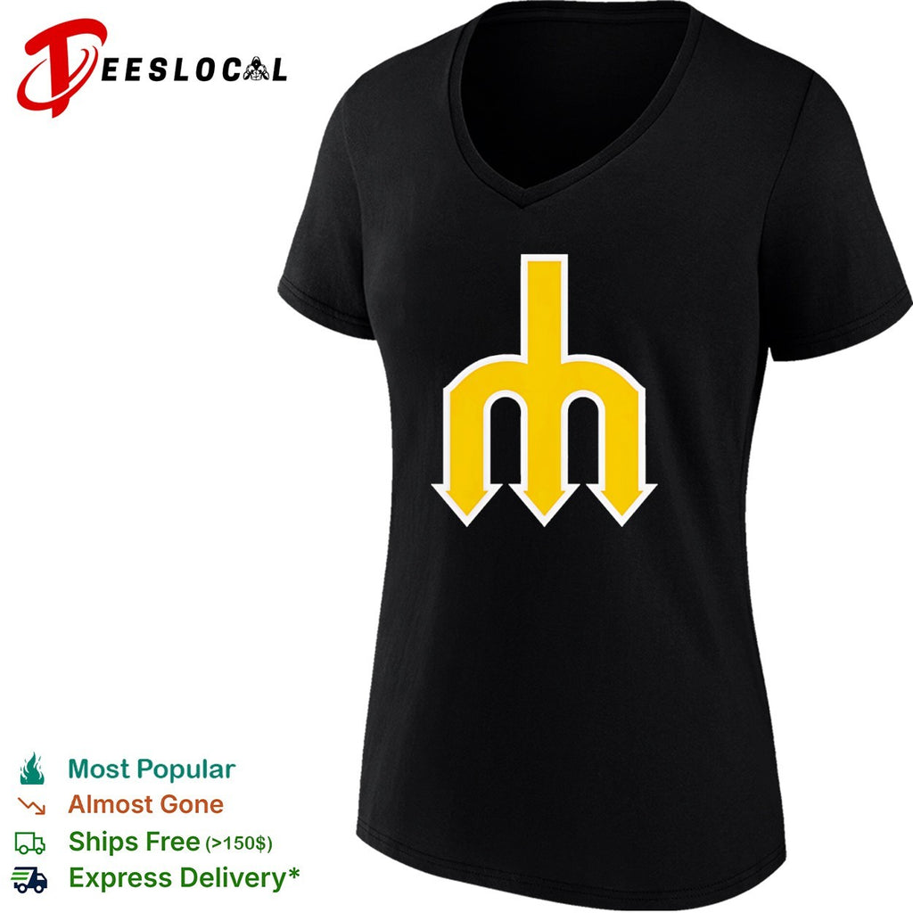 Seattle Mariners MLB Logo Trident shirt