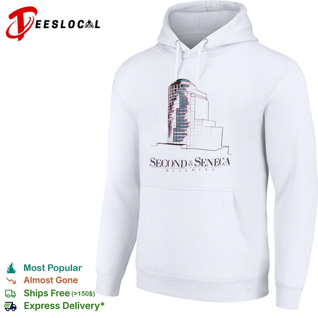Second and Seneca Building architectural Seattle landmark shirt