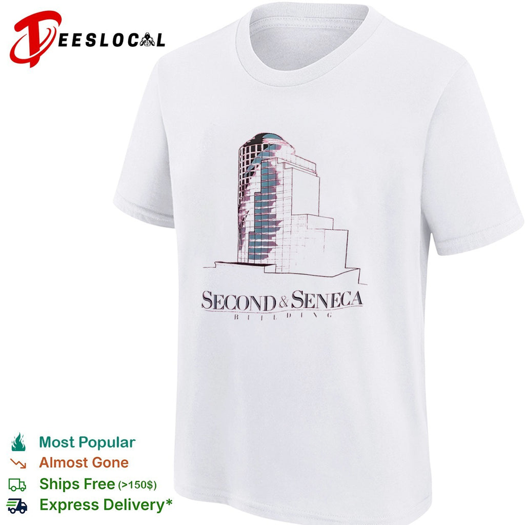 Second and Seneca Building architectural Seattle landmark shirt