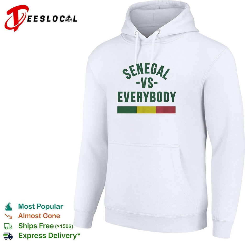 Senegal vs everybody flag soccer pride shirt