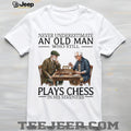 Senior Citizen Chess Player Board Game Strategy Shirt