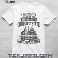 Separate Church From State Separate Fact From Fiction Political Freedom Secular Shirt