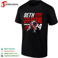 Seth Jarvis 24 Carolina Hurricanes hockey player shirt