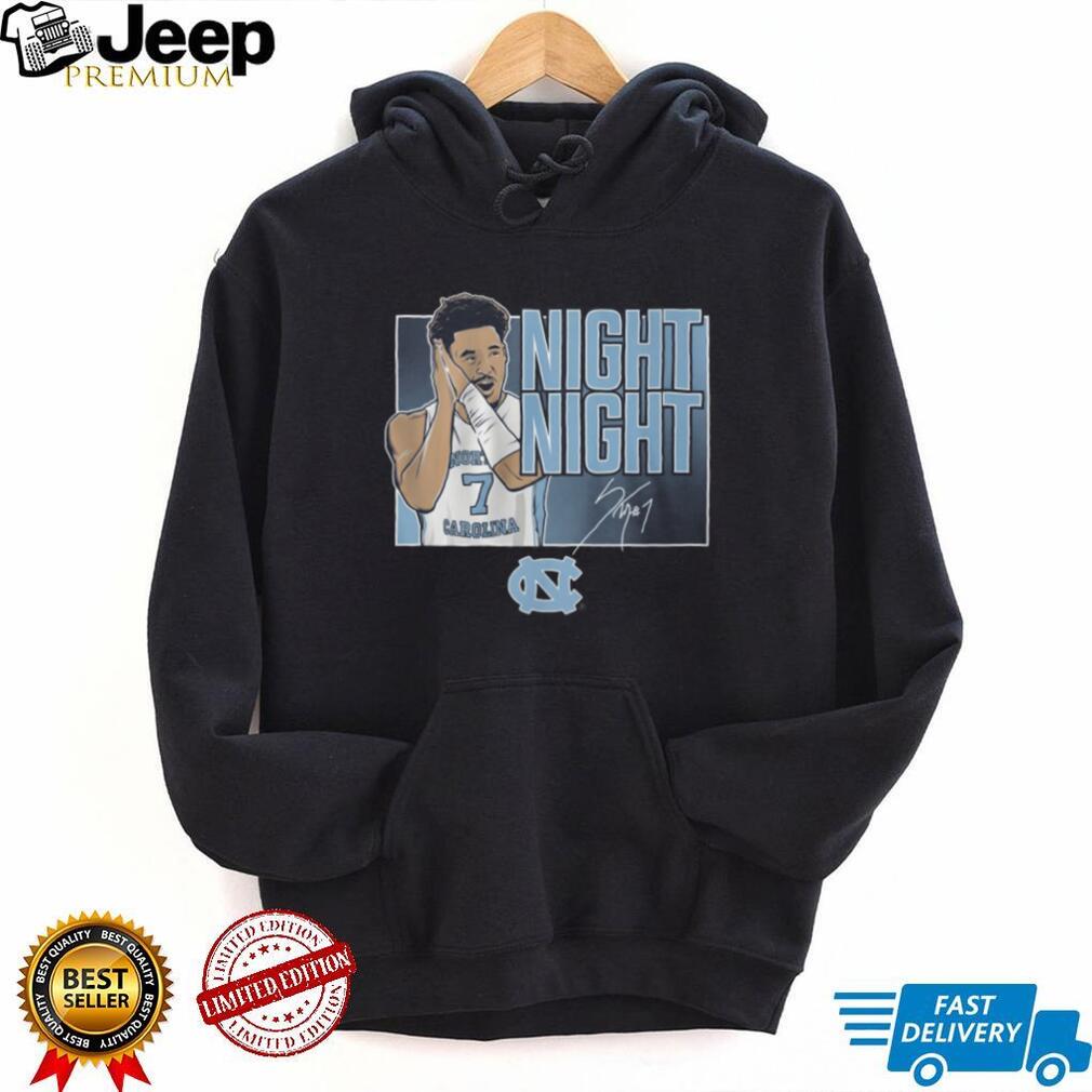 Seth Trimble Night Night North Carolina Tar Heels Basketball T Shirt