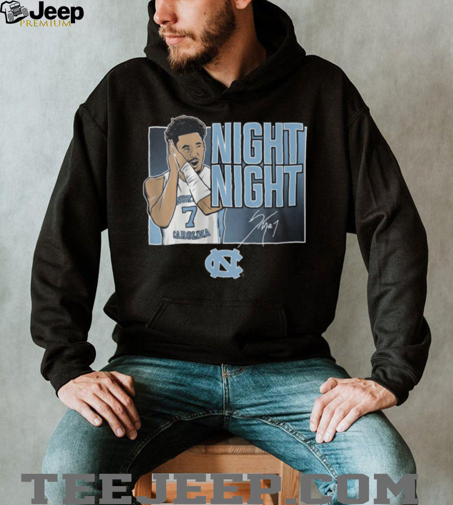 Seth Trimble Night Night North Carolina Tar Heels Basketball T Shirt