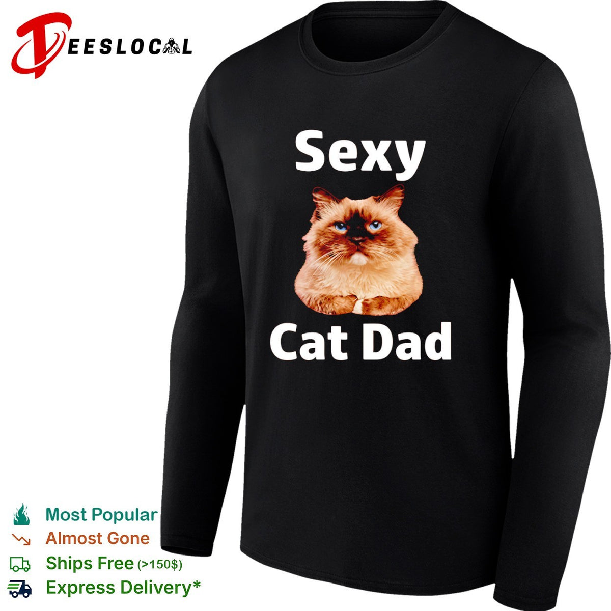 Sexy Cat Dad shirt