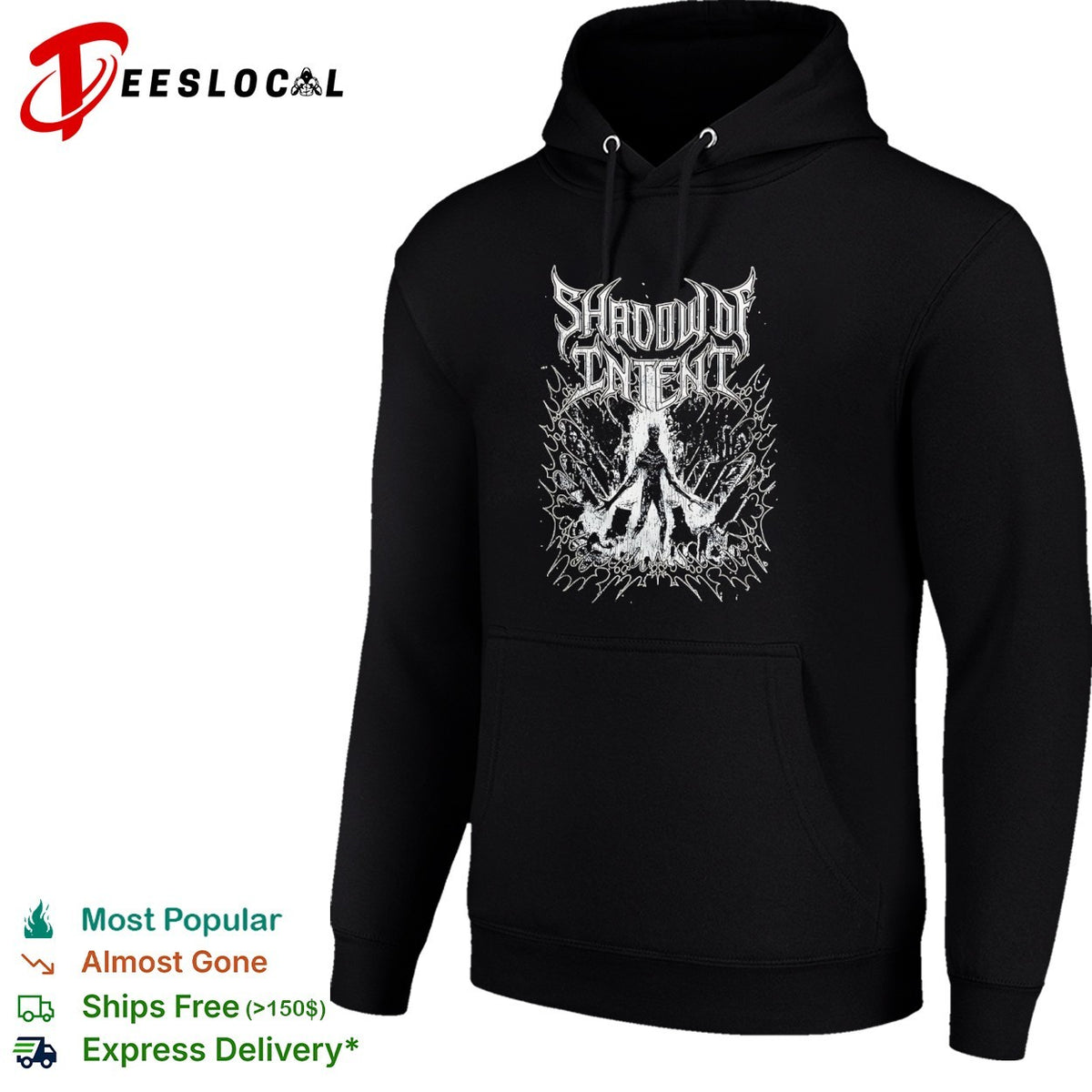 Shadow of Intent Halo The Arbiter Thel Vadam Flood Infection Metal Core Band shirt