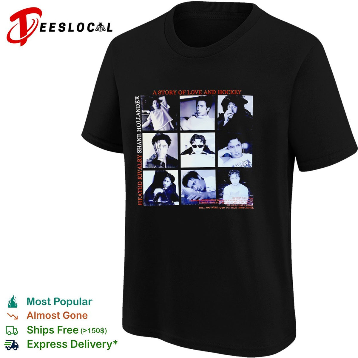 Shane Hollander Ilya Rozanov Heated Rivalry A Story of Love and Hockey shirt