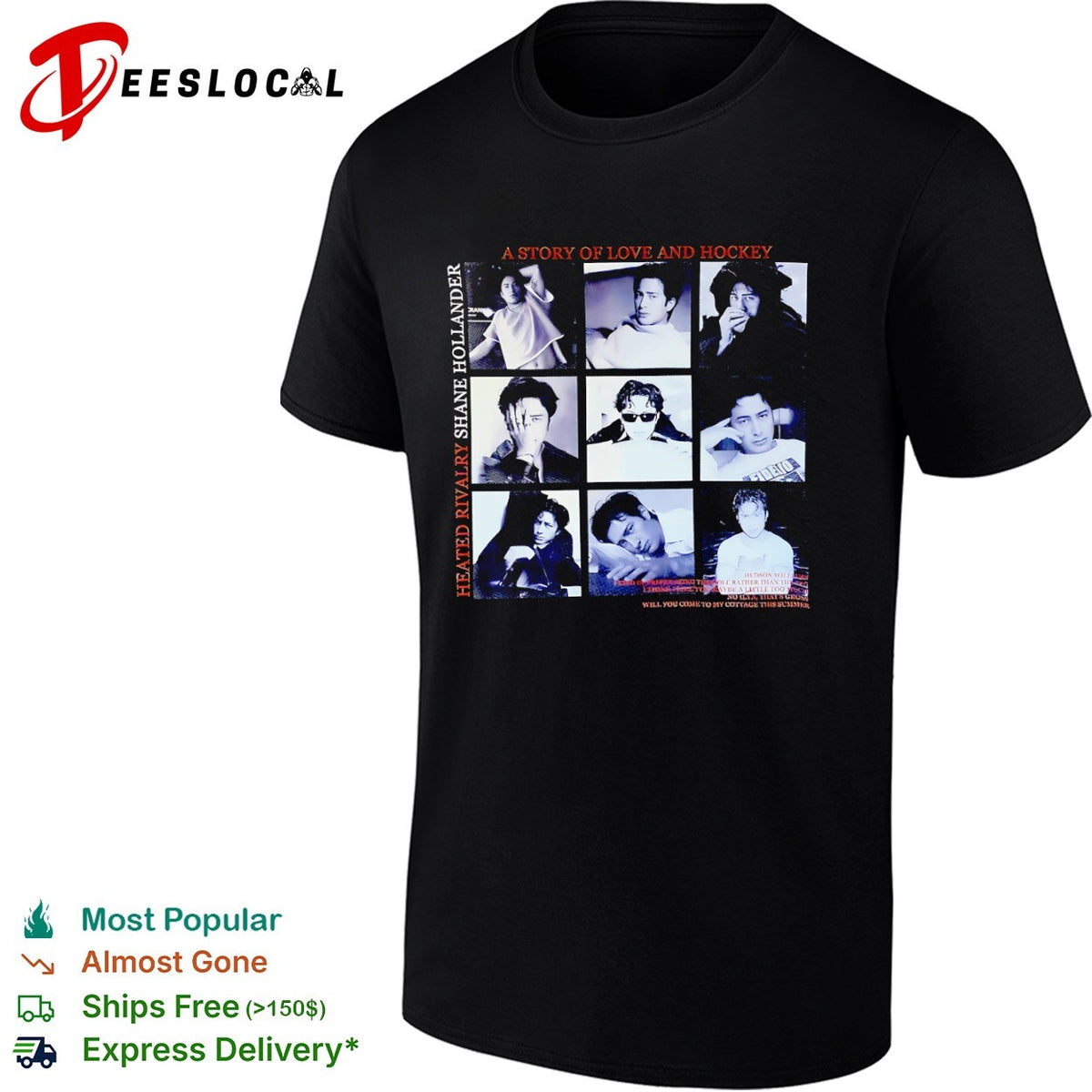 Shane Hollander Ilya Rozanov Heated Rivalry A Story of Love and Hockey shirt